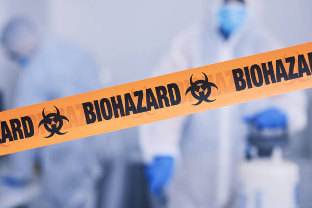 Professional Biohazard technician working in Wantagh, NY